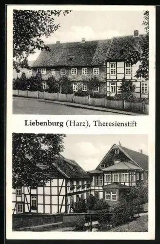 AK Liebenburg, Theresienstift von der Strasse aus