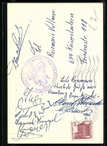 AK Hamburg-St. Pauli, Partie am Zillertal mit Mathäser Bräu