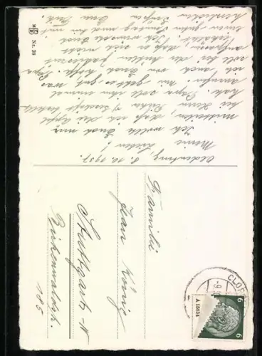 AK Alt Oldenburg, Strassenpartie am Gasthaus Degode