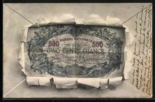 AK Cinq Cents Francs