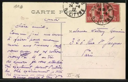 AK Paris, Transports T.F.M.A., Direction et Bureaux, 21, rue l`Orillon et 1 rue Jules Vernes