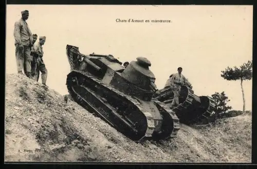 AK Chars d`Assaut en manoevre