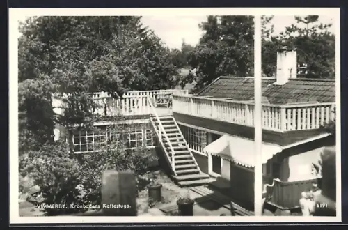 AK Vimmerby, Krönbadens Kaffestuga