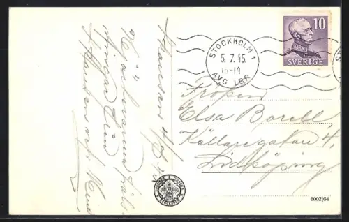 AK Stockholm, Skansen, Utsikt fran Bredablick