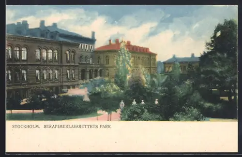 AK Stockholm, Serafimerlasarettets Park
