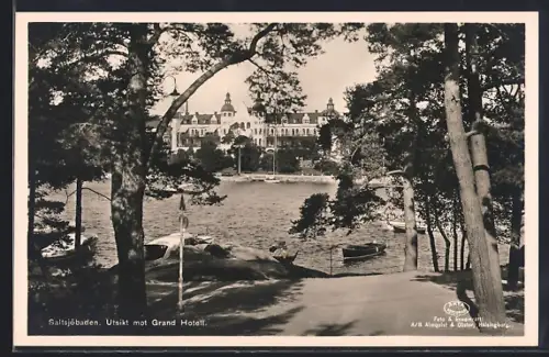 AK Saltsjöbaden, Utsikt mot Grand Hotell