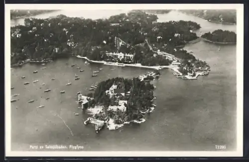 AK Saltsjöbaden, Panorama, Flygfyto