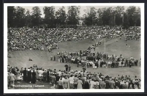 AK Leksand, Majstangsresning