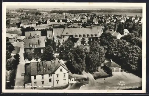 AK Landskrona, Utsikt fran Vattentornet