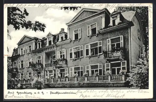 AK Bad Homburg v. d. H., Parksanatorium
