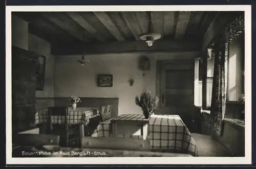 AK Strub, Bauernstube im Hotel Haus Bergluft