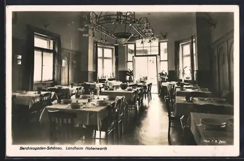 AK Berchtesgaden-Schönau, Landheim Hohenwarth