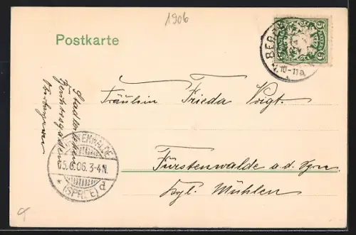 AK Berchtesgaden, Teilansicht mit Watzmann