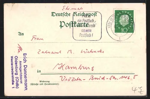 Lithographie Hamburg-Neustadt, Milchkarren, Vierländerin, Jungfernstieg