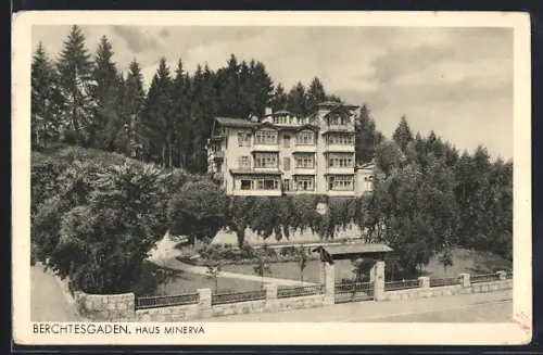 AK Berchtesgaden, Hotel Haus Minerva