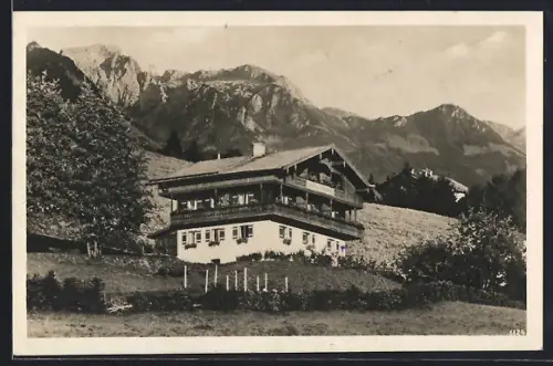 AK Berchtesgaden-Stanggass, Hotel Lindenheim von Michl und Anna Jilsanker