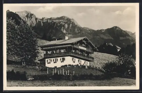 AK Berchtesgaden-Stanggass, Hotel Lindenheim von Michl und Anna Jilsanker