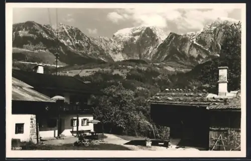 AK Schönau-Berchtesgaden, Hotel Landhaus Grabenlehen