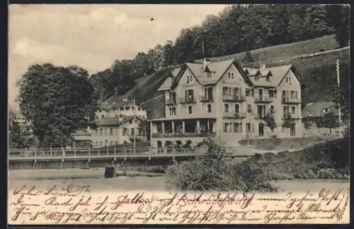 AK Berchtesgaden, Gasthof zum Schwabenwirth