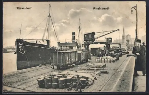 AK Düsseldorf, Rheinwerft