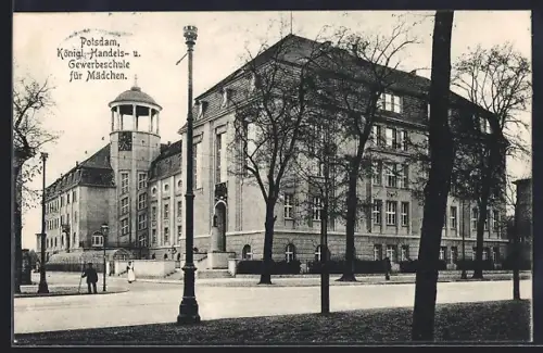 AK Potsdam, Königliche Handels- und Gewerbeschule für Mädchen