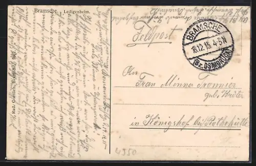 AK Bramsche, Ledigenheim