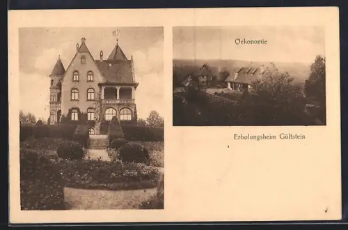 AK Gültstein, Erholungsheim Gültstein, Oekonomie