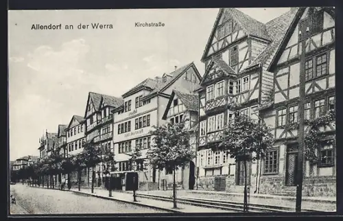 AK Allendorf an der Werra, Kirchstrasse