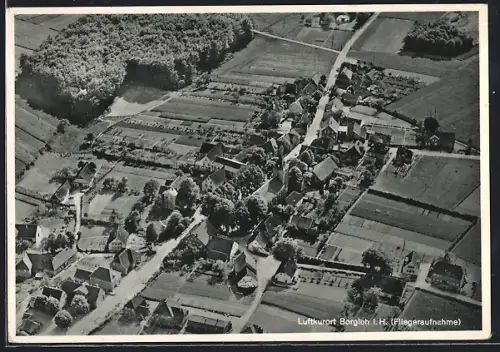 AK Borgloh i. H., Fliegeraufnahme