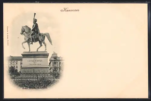 AK Hannover, Denkmal Ernst August