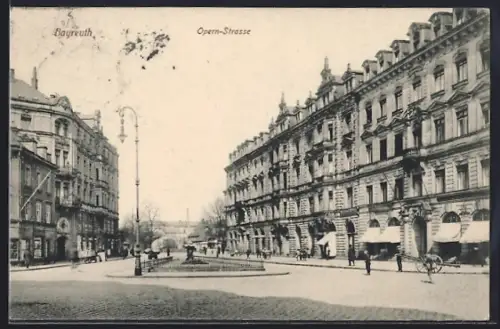 AK Bayreuth, Opern Strasse