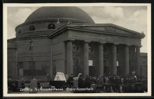 AK Leipzig, Technische Messe, Grosse Kuppelhalle
