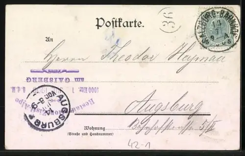 AK Prosit!, Schütze mit Bierkrug, Gedicht