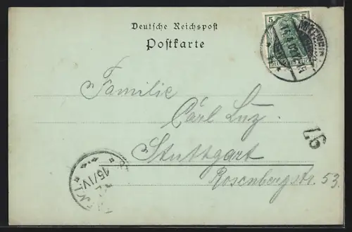 Mondschein-AK Waldheim /Zschopauthal, Lauenhainer Mühle