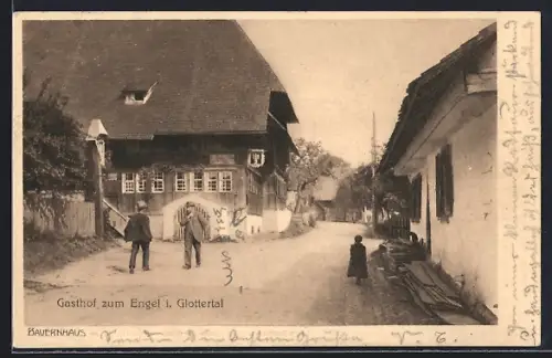 AK Glottertal, Gasthof zum Engel