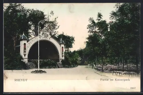 AK Rheydt, Partie im Kaiserpark