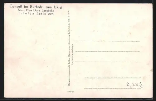 AK Plön, Spezial-Auto u. Wanderkarte durch die Holsteinische Schweiz