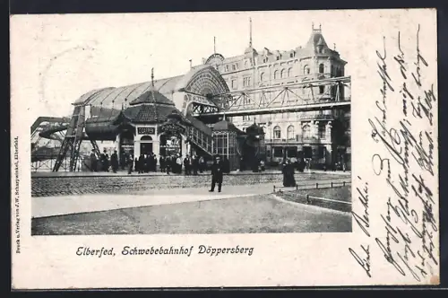 AK Elberfeld, Schwebebahnhof Döppersberg