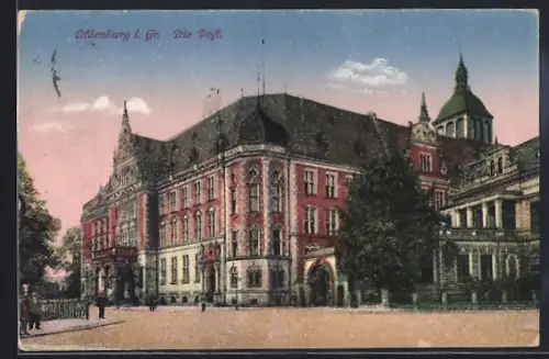 AK Oldenburg i. Gr., Die Post