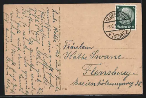 AK Oldenburg i. Gr., Die Post