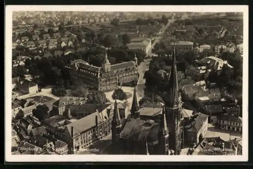 AK Oldenburg i. O., Schloss, Lamberti-Kirche