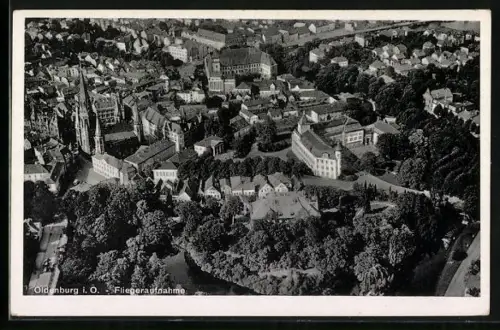 AK Oldenburg i. O., Fliegeraufnahme
