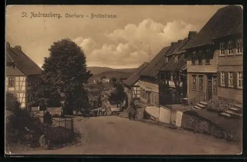 AK St. Andreasberg /Oberharz, Breite Strasse