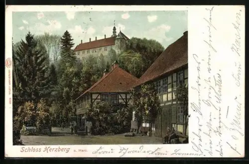 AK Herzberg a. Harz, Schloss Herzberg