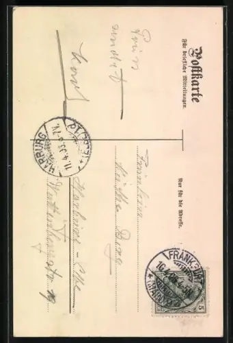 Lithographie Alt-Frankfurt, Alter Markt