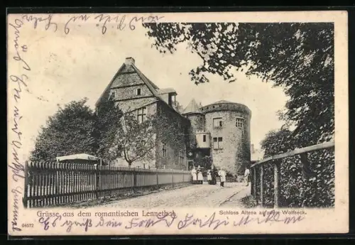 AK Altena, Schloss Altena auf dem Wolfseck