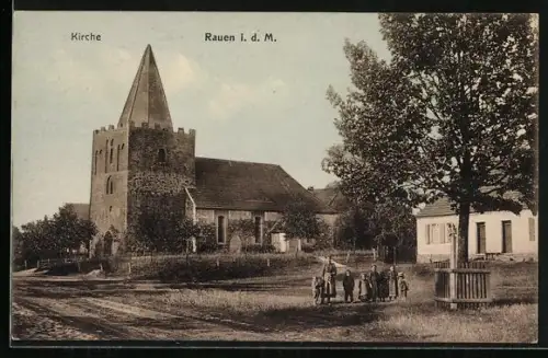 AK Rauen i. d. M., Kirche