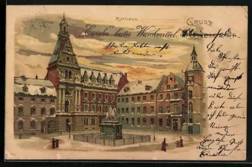 Lithographie Düsseldorf, Rathaus