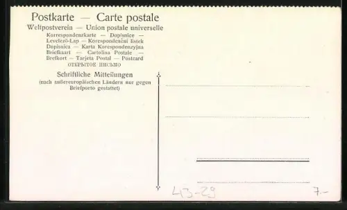 Künstler-AK Anbetung des Hirten von Pinturicchio, Deutscher Mädchenkalender 1908