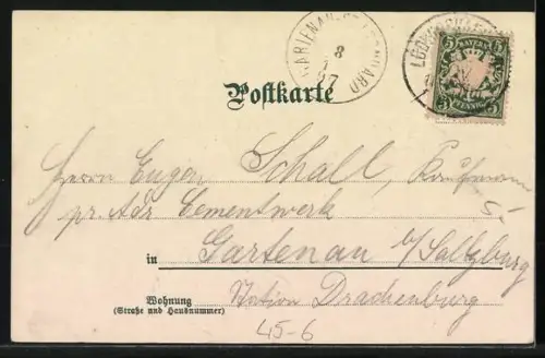 Lithographie Mann bei einer Kegelbahn, Alle Neune